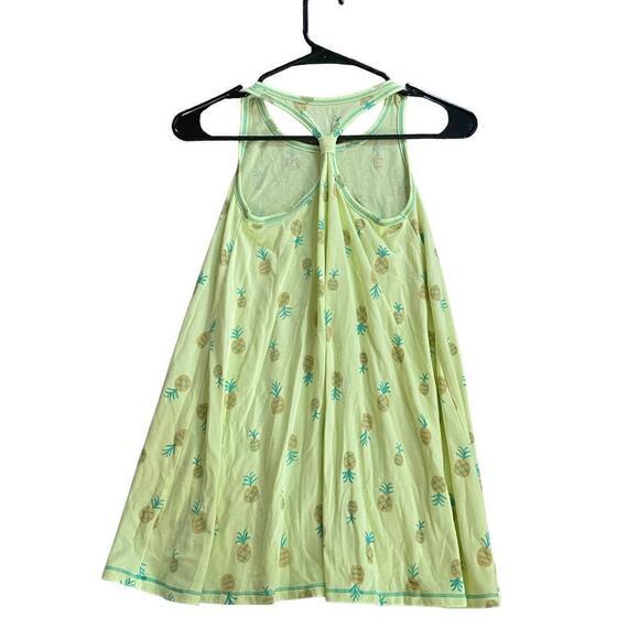 Girls Cat & Jack Razorback Lime/Yellow Pineapple Dress.Medium(7/8)Summer/School - Picture 3 of 3